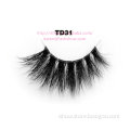 New product 3D mink eyelash with see through band